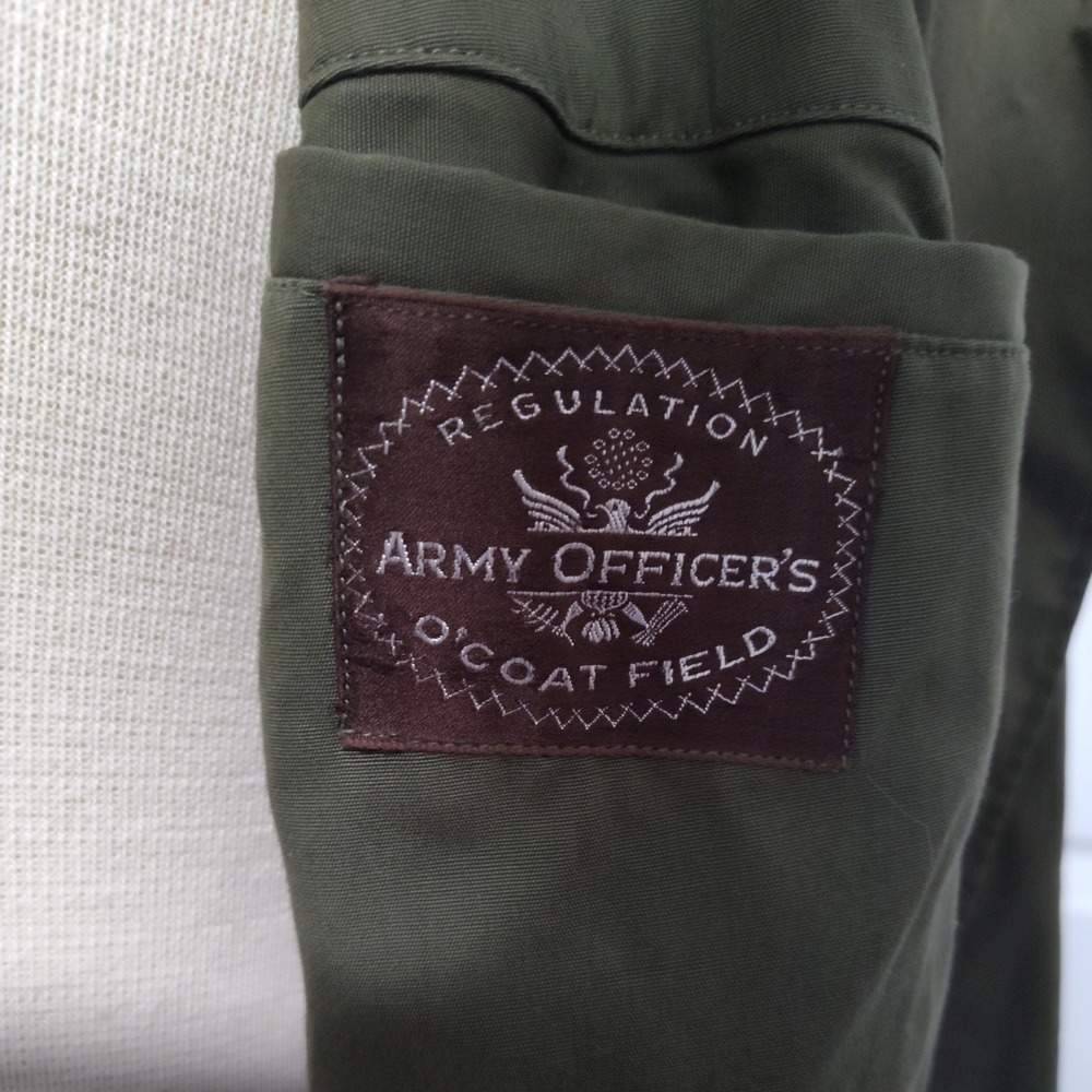1940's US Army Trenchcoat WW2, Officer's O'coat Field, 38R, Great Shape! W Belt - Picture 4 of 16